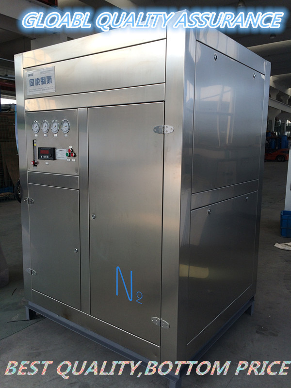Stainless Steel Small Nitrogen Generator , High Purity Nitrogen Generator PSA